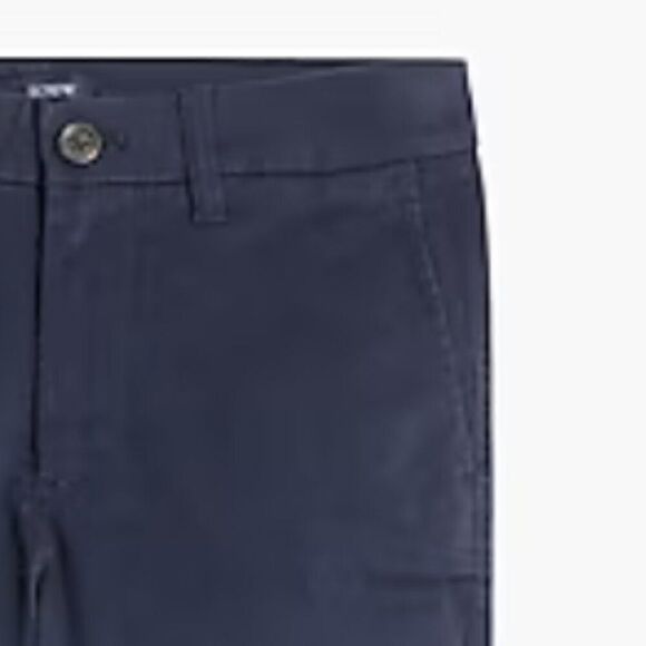 J. Crew Factory High-rise girlfriend chino pant Navy blue EUC size 0 - Picture 9 of 13